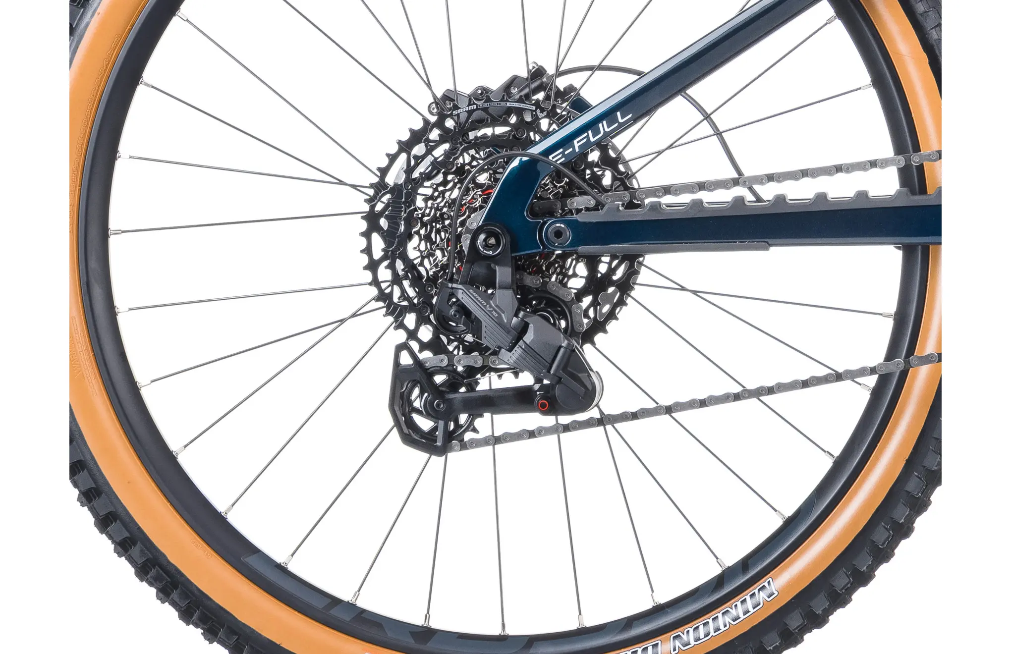 Napęd SRAM 70 T-Type Eagle w Crussis e-Full AX CARB 10.12